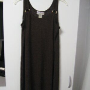 J. Valdi Brown Cover-Up Tunic – Women’s Medium